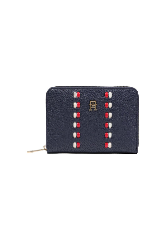 Tommy Hilfiger Portafogli Donna Tommy Hilfiger TH ICON MED ZA CORP blue  blue