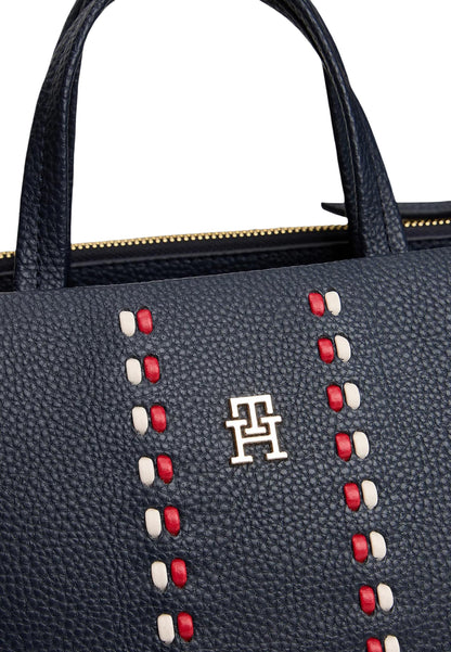 Tommy Hilfiger Borsa Donna Tommy Hilfiger TH TIMELESS SATCHEL blue  blue
