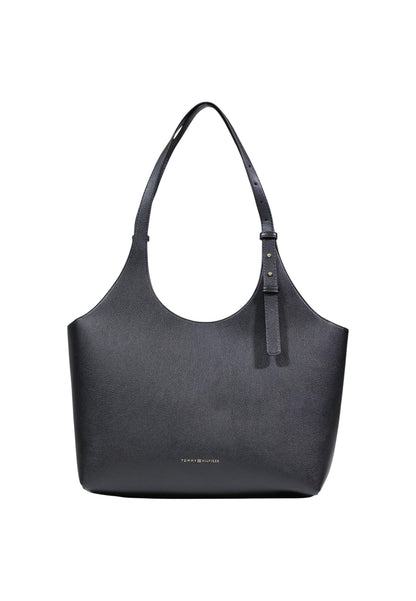 Tommy Hilfiger Borsa Donna Tommy Hilfiger TH LOGO TOTE black  black
