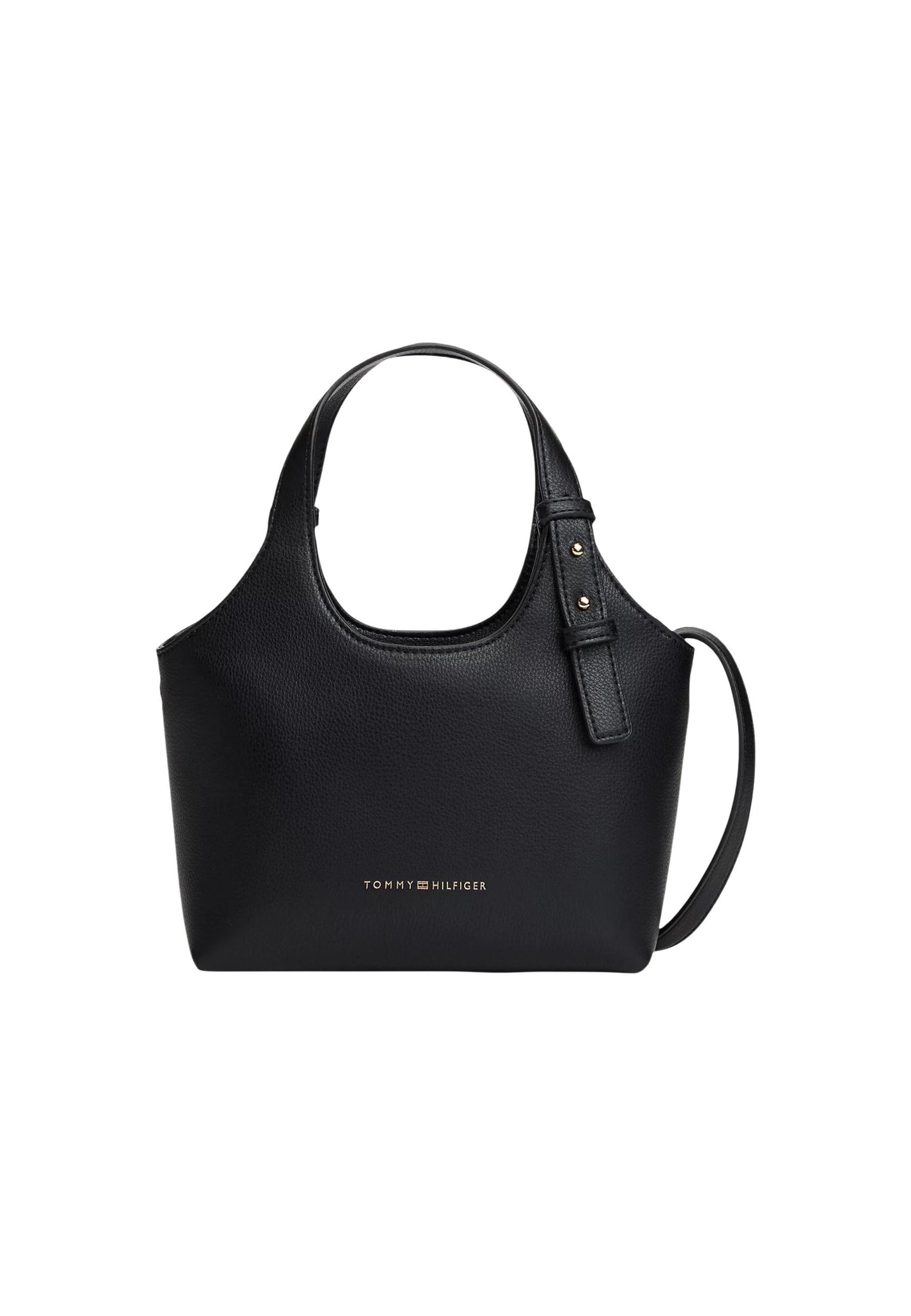 Tommy Hilfiger Borsa Donna Tommy Hilfiger TH LOGO MINI TOTE black  black