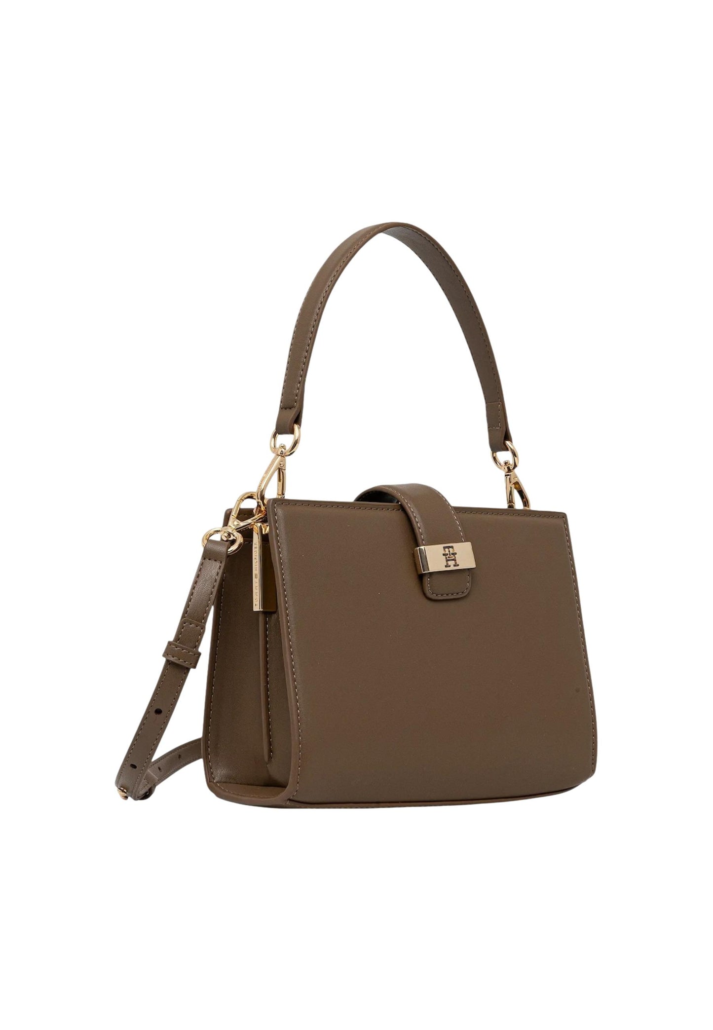 Tommy Hilfiger Borsa Donna Tommy Hilfiger TH HERITAGE MINI SATCHEL brown  brown