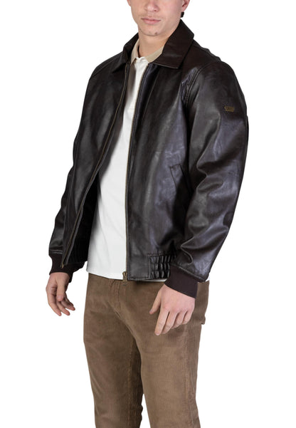 Guess Giacca Uomo Guess AVIATOR JACKET brown  brown