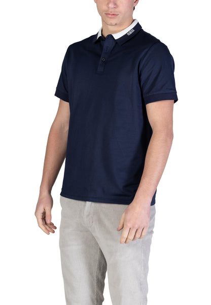 Guess Polo Uomo Guess SS PAUL GUESS COLLAR POLO blue  blue