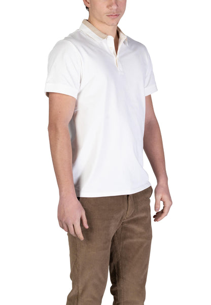 Guess Polo Uomo Guess SS PAUL GUESS COLLAR POLO beige  beige