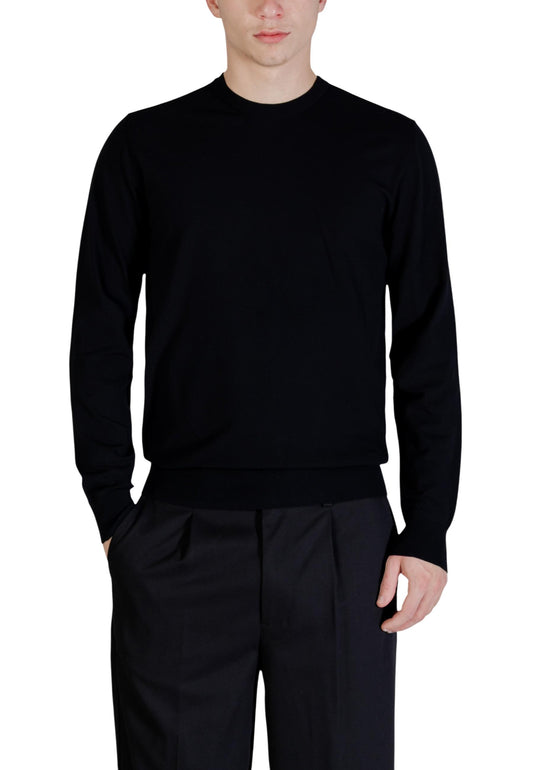Guess Maglia Uomo Guess KADIR TECH LS CN SWTR black  black