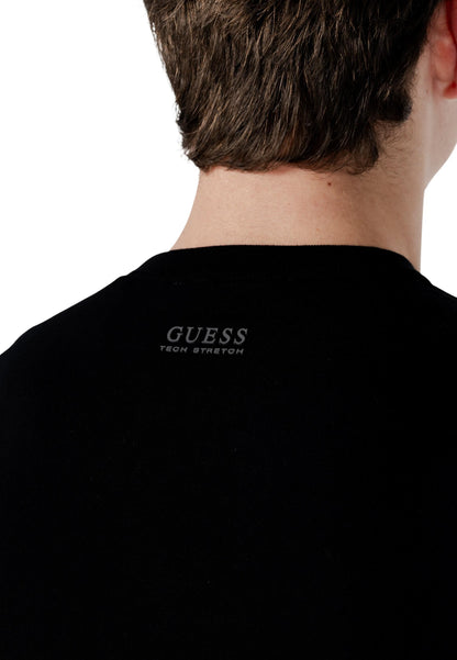 Guess Maglia Uomo Guess KADIR TECH LS CN SWTR black  black