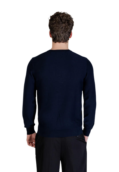 Guess Maglia Uomo Guess KARIM CN PIQUET STITCH SWTR blue  blue