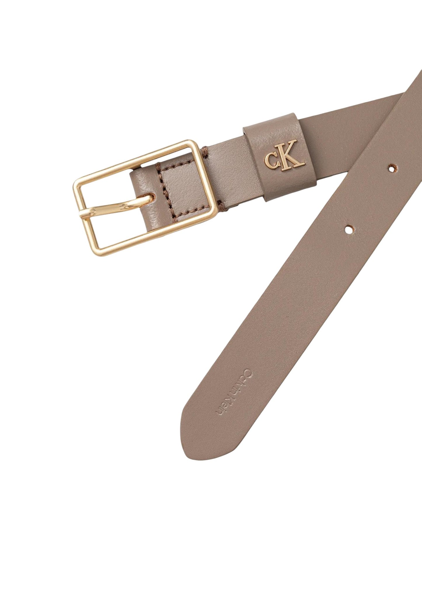 Calvin Klein Cintura Donna Calvin Klein SQUARE BUCKLE CK LOOP 25MM grey  grey