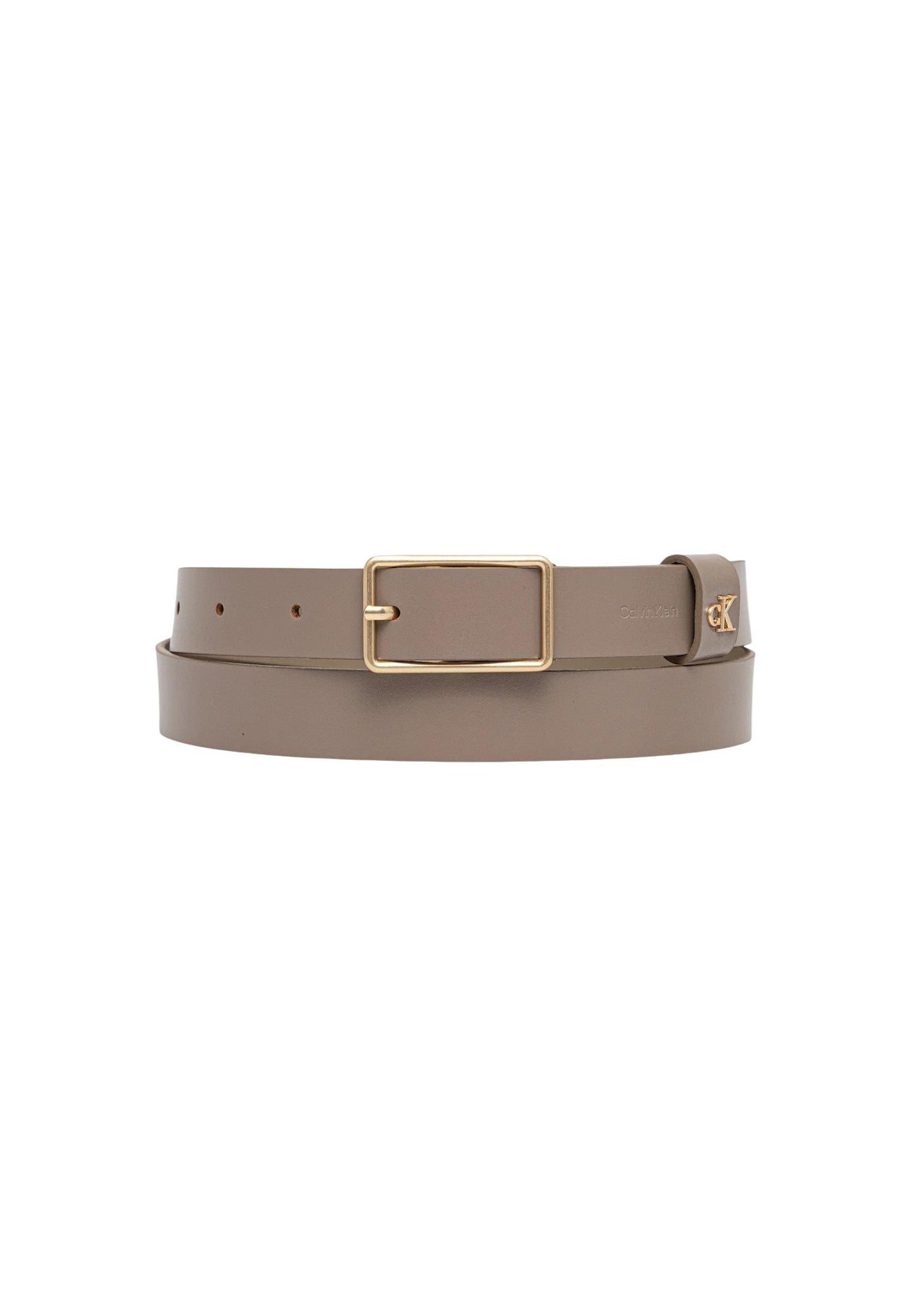 Calvin Klein Cintura Donna Calvin Klein SQUARE BUCKLE CK LOOP 25MM grey  grey