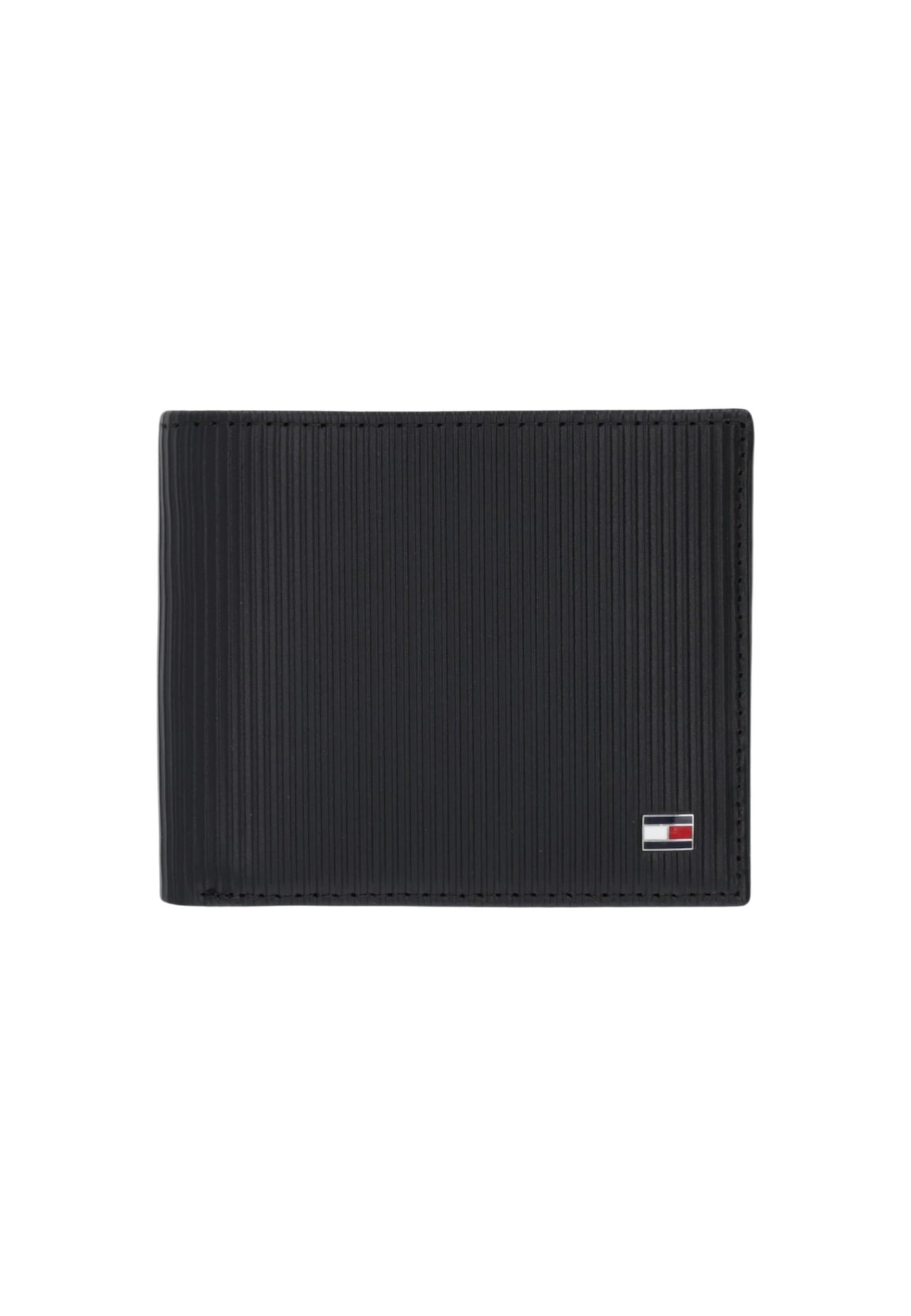 Tommy Hilfiger Portafogli Uomo Tommy Hilfiger TH FLAG MINI CC WALLET black  black