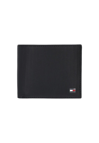 Tommy Hilfiger Portafogli Uomo Tommy Hilfiger TH FLAG MINI CC WALLET black  black