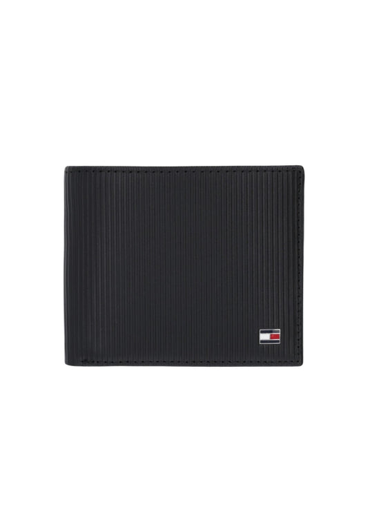 Tommy Hilfiger Portafogli Uomo Tommy Hilfiger TH FLAG MINI CC WALLET black  black