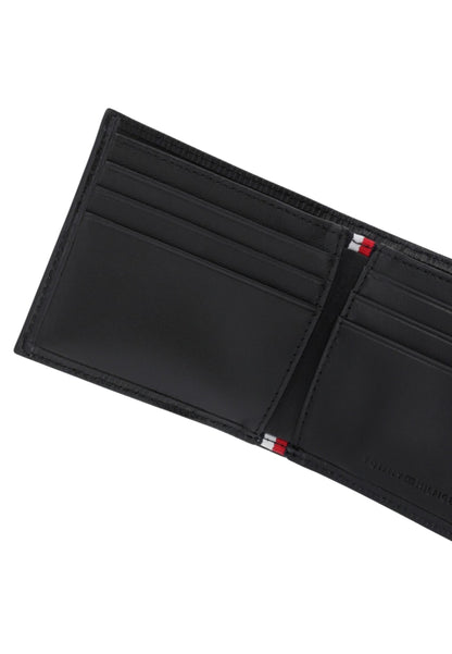 Tommy Hilfiger Portafogli Uomo Tommy Hilfiger TH FLAG MINI CC WALLET black  black