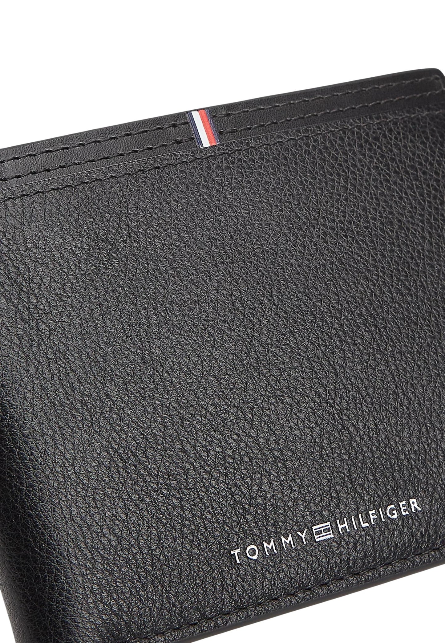 Tommy Hilfiger Portafogli Uomo Tommy Hilfiger TH CORP CC AND COIN black  black