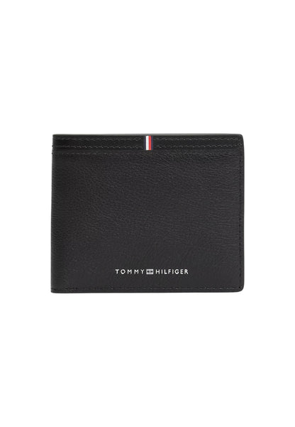 Tommy Hilfiger Portafogli Uomo Tommy Hilfiger TH CORP MINI CC WALLET black  black