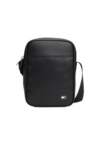 Tommy Hilfiger Borsa Uomo Tommy Hilfiger TH FLAG MINI REPORTER black  black