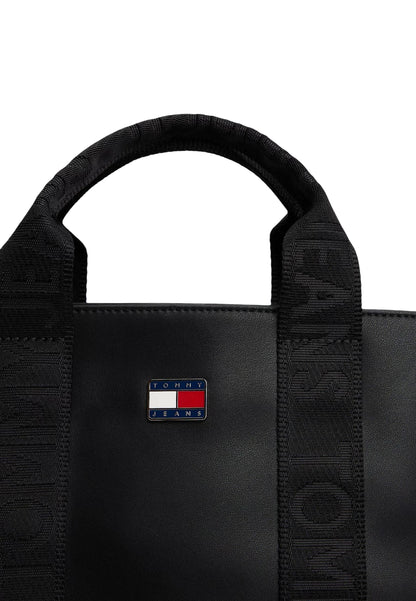 Tommy Hilfiger Borsa Donna Tommy Hilfiger TJW DAILY ELEVATED MINI TOTE black  black