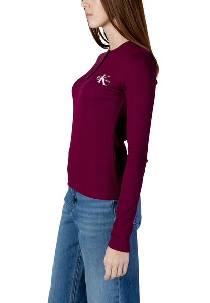 Calvin Klein Jeans T-Shirt Donna Calvin Klein Jeans  bordeaux  bordeaux