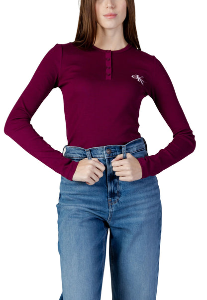 Calvin Klein Jeans T-Shirt Donna Calvin Klein Jeans  bordeaux  bordeaux