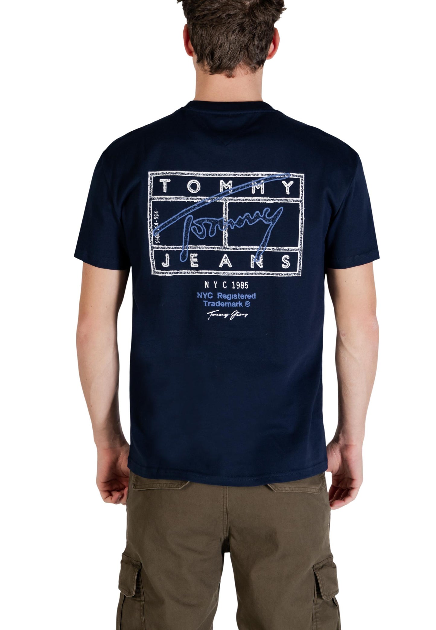 Tommy Hilfiger Jeans T-Shirt Uomo Tommy Hilfiger Jeans  blue  blue