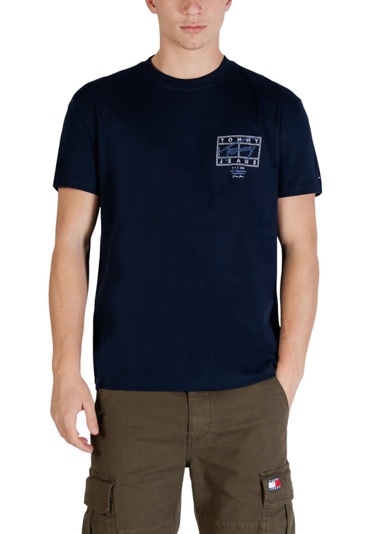 Tommy Hilfiger Jeans T-Shirt Uomo Tommy Hilfiger Jeans  blue  blue