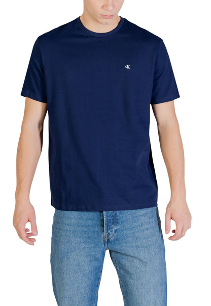 Calvin Klein Jeans T-Shirt Uomo Calvin Klein Jeans SS CLASSIC MONOGRAM blue  blue