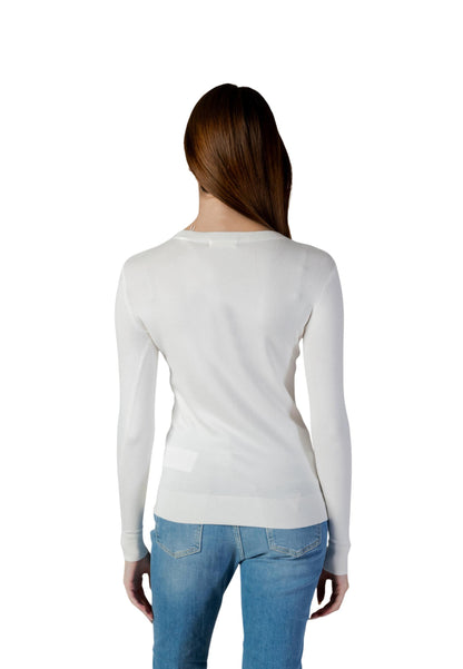 Guess Maglia Donna Guess LS VN STEPHANIE LOGO SWTR beige  beige
