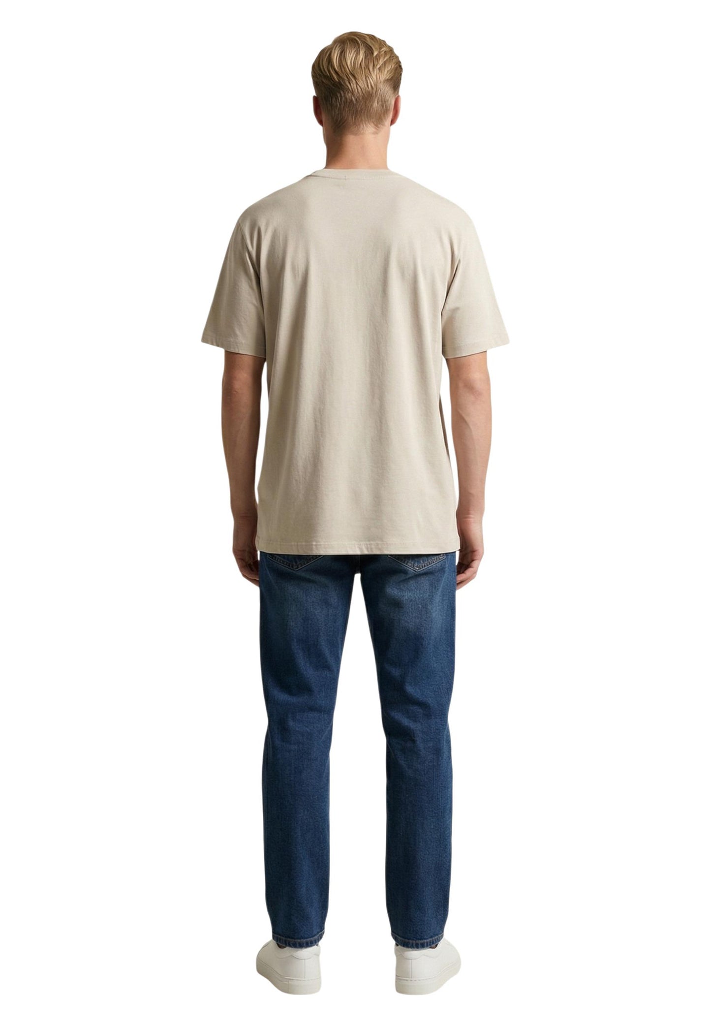 Calvin Klein Jeans T-Shirt Uomo Calvin Klein Jeans 30S EU WHOLESALE beige  beige