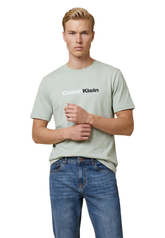 Calvin Klein Jeans T-Shirt Uomo Calvin Klein Jeans 30S EU WHOLESALE light blue  light blue
