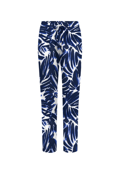Only Pantaloni Donna Only ONLNOVA LIFE VIS PANT AOP blue  blue