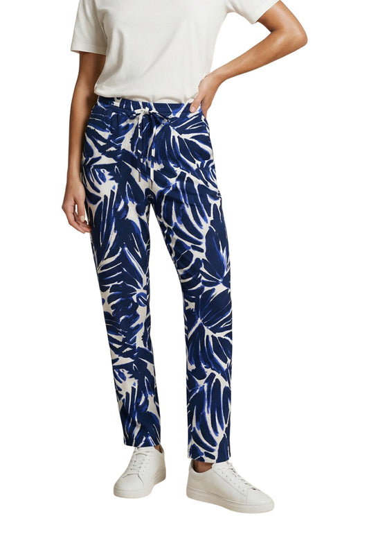 Only Pantaloni Donna Only ONLNOVA LIFE VIS PANT AOP blue  blue