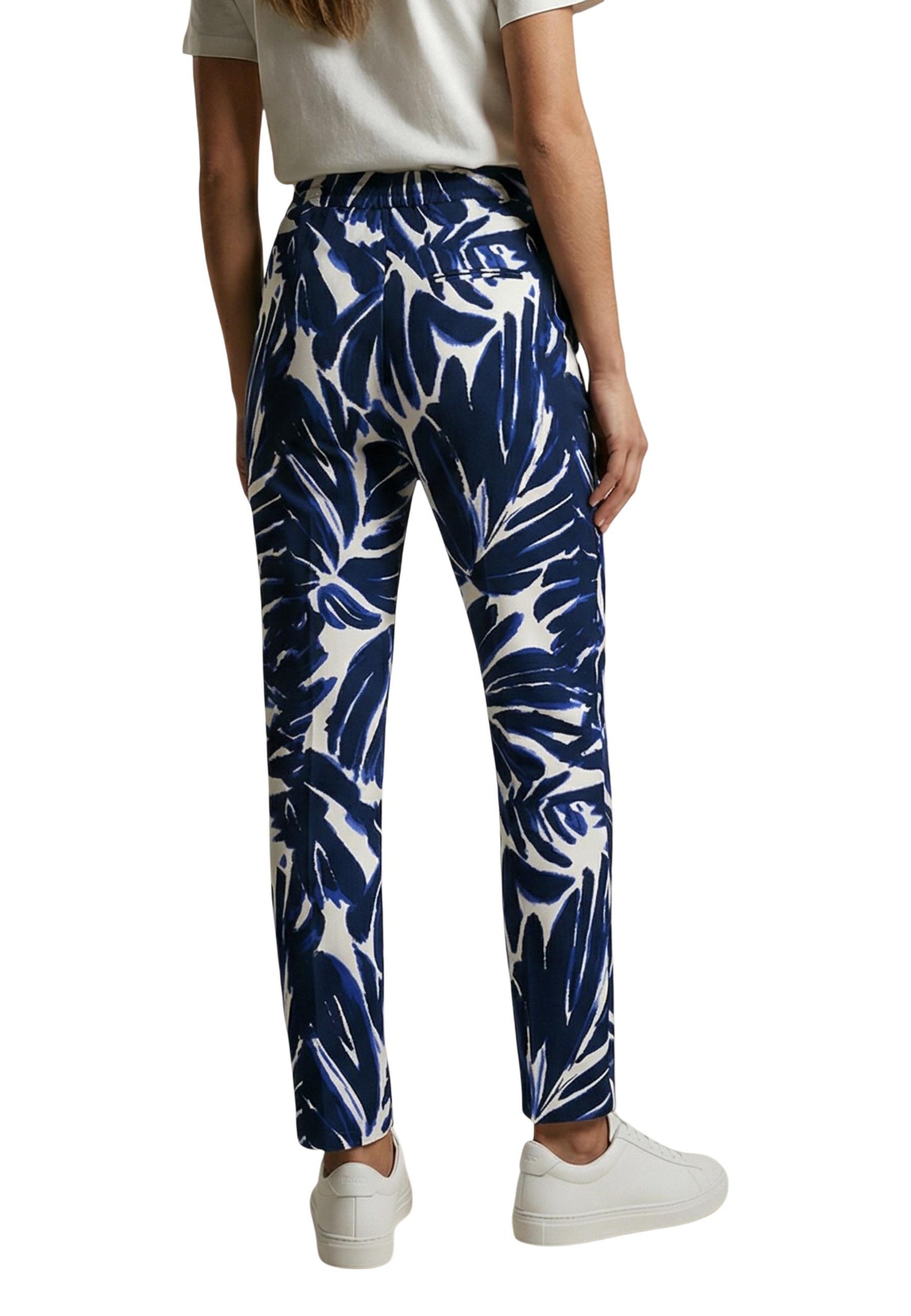 Only Pantaloni Donna Only ONLNOVA LIFE VIS PANT AOP blue  blue