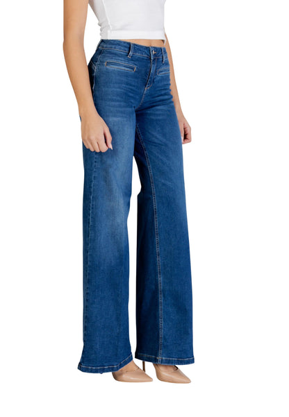 Liu Jo Pantaloni Donna Liu Jo ECS B.UP PARFAIT FLARE H.W. blue  blue