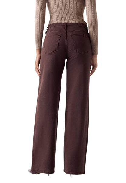Guess Pantaloni Donna Guess SEXY PALAZZO brown  brown