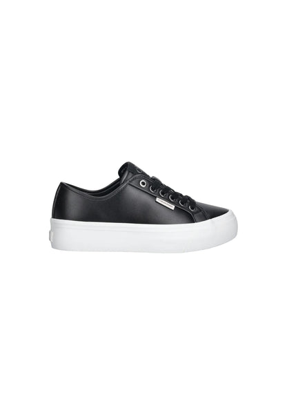 Calvin Klein Jeans Sneakers Donna Calvin Klein Jeans VULC FLATF LACE UP L black  black