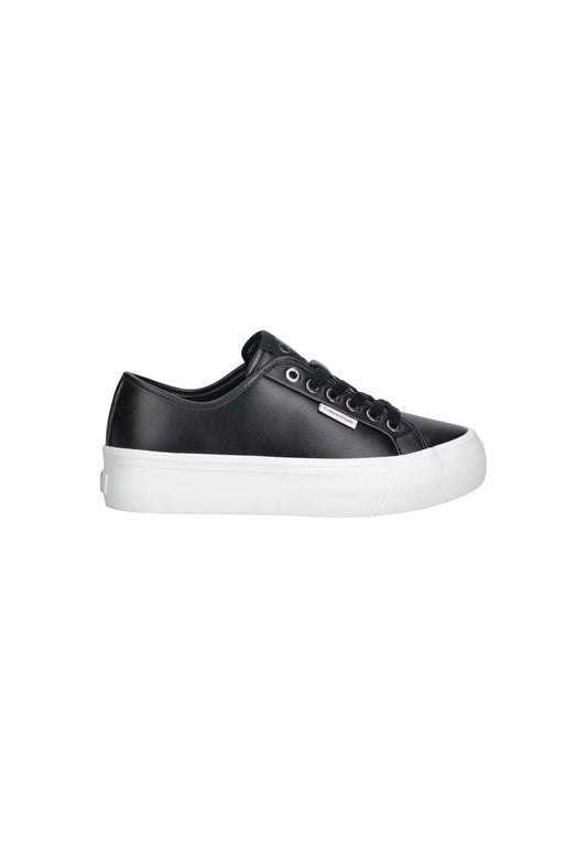 Calvin Klein Jeans Sneakers Donna Calvin Klein Jeans VULC FLATF LACE UP L black  black