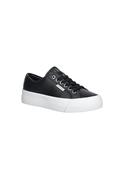 Calvin Klein Jeans Sneakers Donna Calvin Klein Jeans VULC FLATF LACE UP L black  black