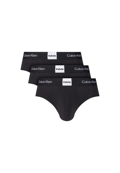 Calvin Klein Underwear Intimo Uomo Calvin Klein Underwear HIP BRIEF 3PK black  black