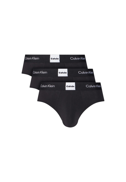Calvin Klein Underwear Intimo Uomo Calvin Klein Underwear HIP BRIEF 3PK black  black