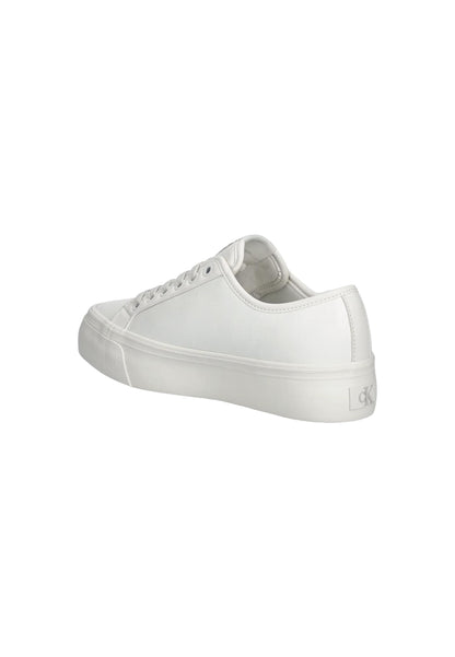 Calvin Klein Jeans Sneakers Donna Calvin Klein Jeans VULC FLATF LACE UP L white  white