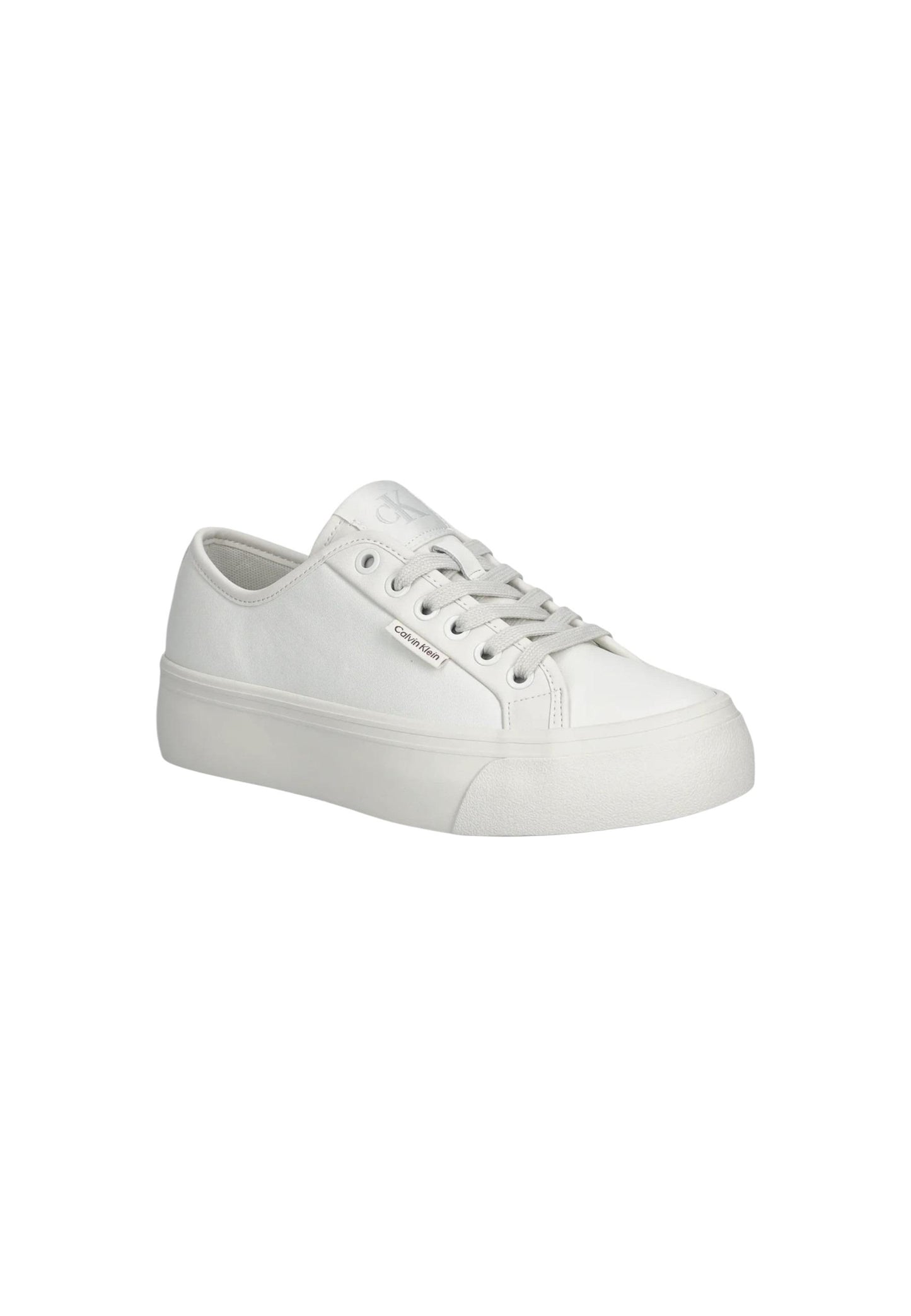 Calvin Klein Jeans Sneakers Donna Calvin Klein Jeans VULC FLATF LACE UP L white  white