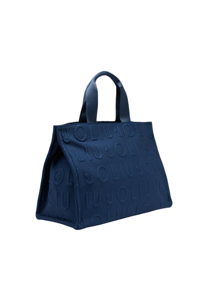 Liu Jo Borsa Donna Liu Jo L TOTE LOGO BUBBLE blue  blue