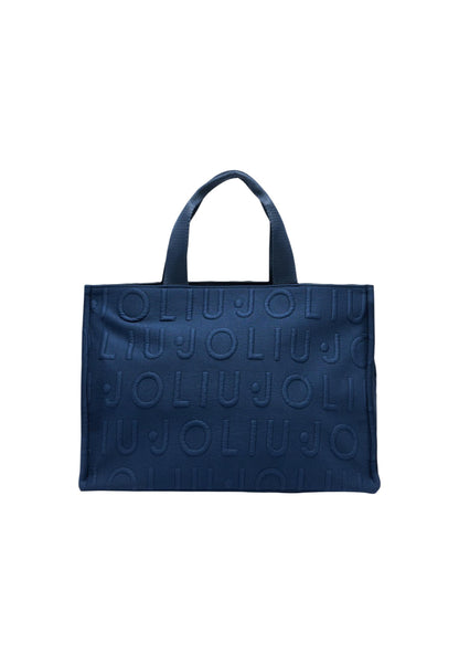 Liu Jo Borsa Donna Liu Jo L TOTE LOGO BUBBLE blue  blue