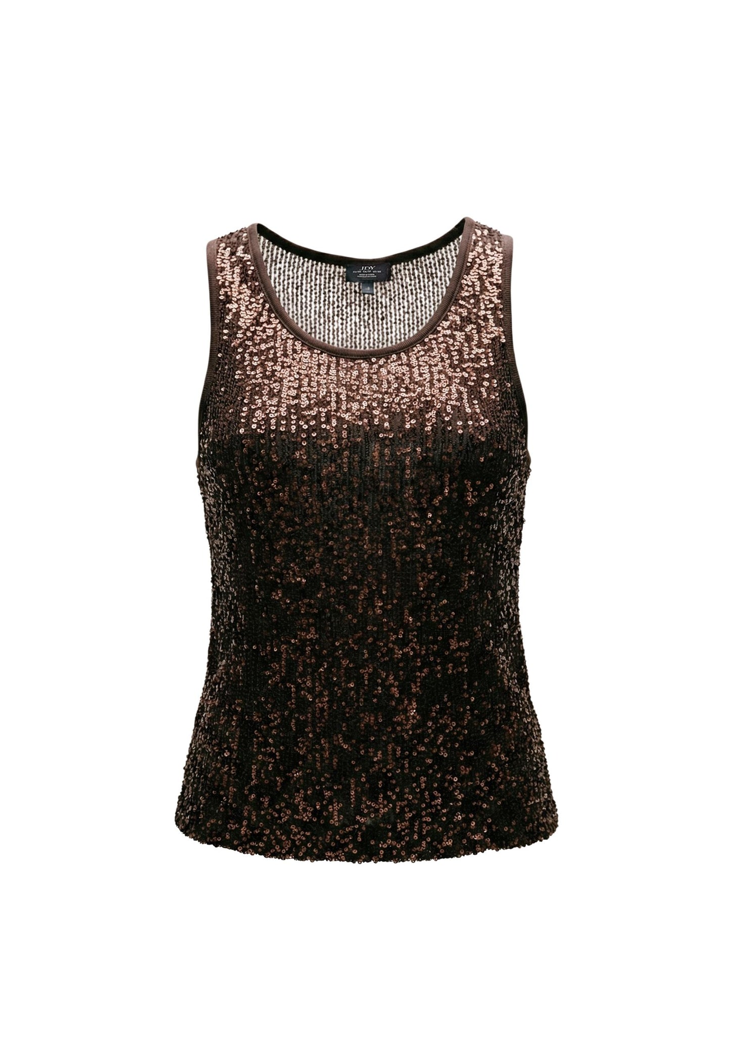 Jacqueline De Yong Top Donna Jacqueline De Yong Jdygloria Life S/L Sequins Jrs brown  brown