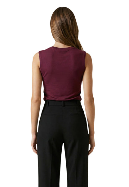 Only Top Donna Only Onlhannah S/L Waterfall Jrs purple  purple