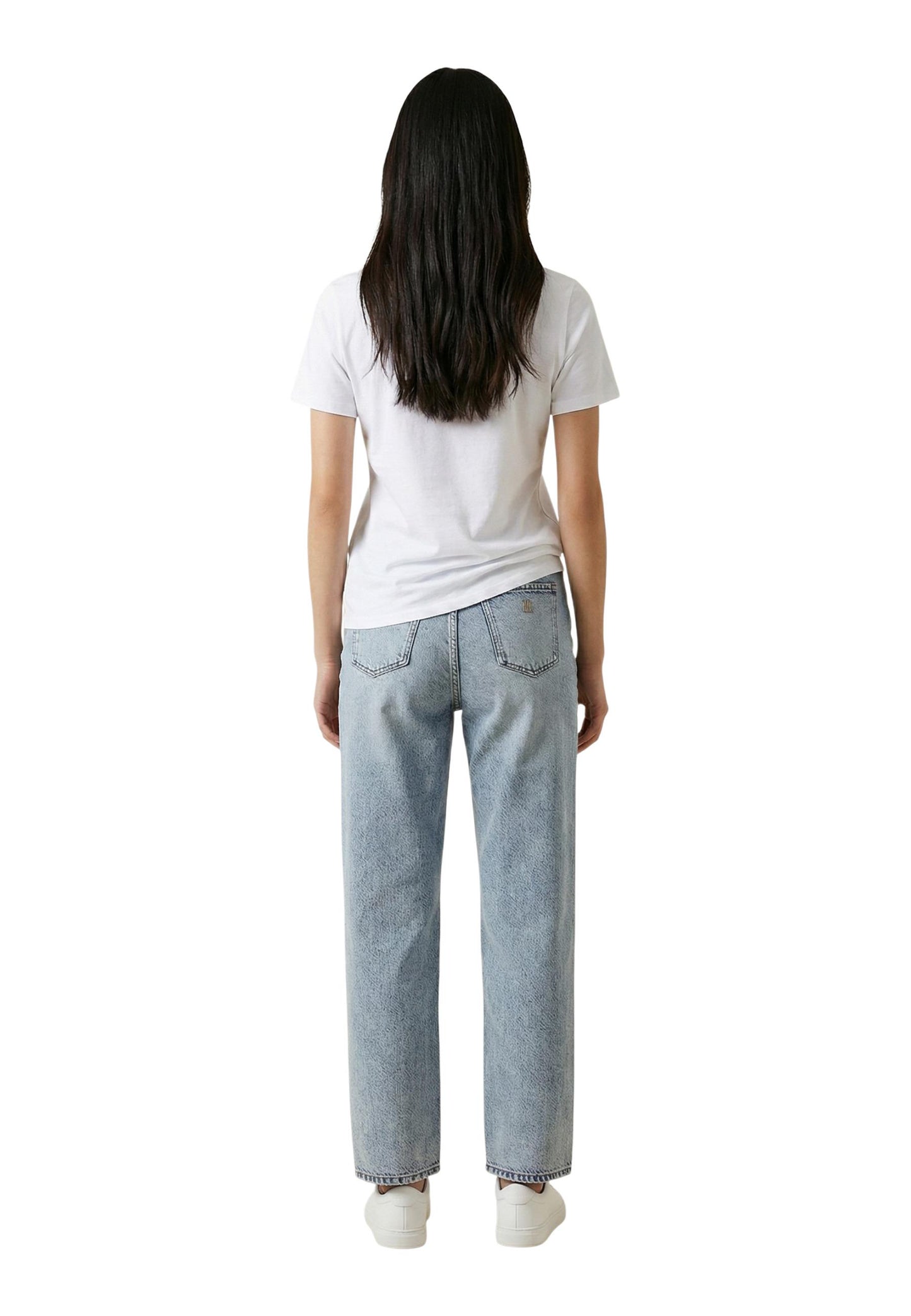 Calvin Klein Jeans T-Shirt Donna Calvin Klein Jeans GRADIENT MONOLOGO SL white  white