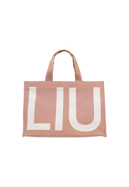 Liu Jo Borsa Donna Liu Jo 2 L TOTE MONOGRAM pink  pink