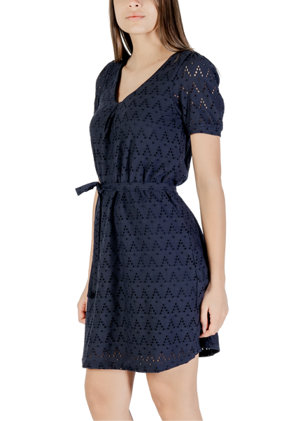 Vila Clothes Abito Donna Vila Clothes Viamalina V-Neck S/S/Pb blue  blue