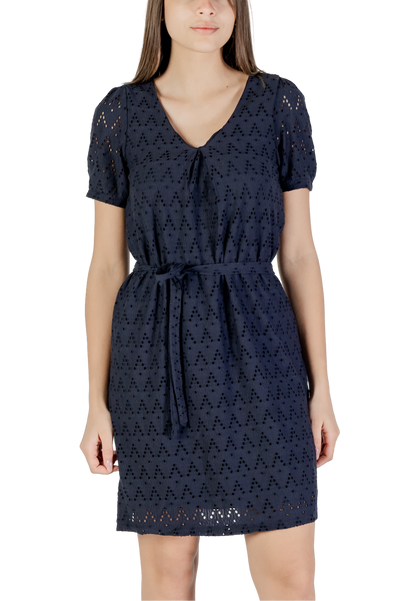 Vila Clothes Abito Donna Vila Clothes Viamalina V-Neck S/S/Pb blue  blue