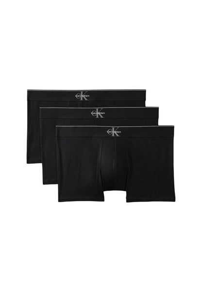 Calvin Klein Underwear Intimo Uomo Calvin Klein Underwear Trunk 3pk black  black